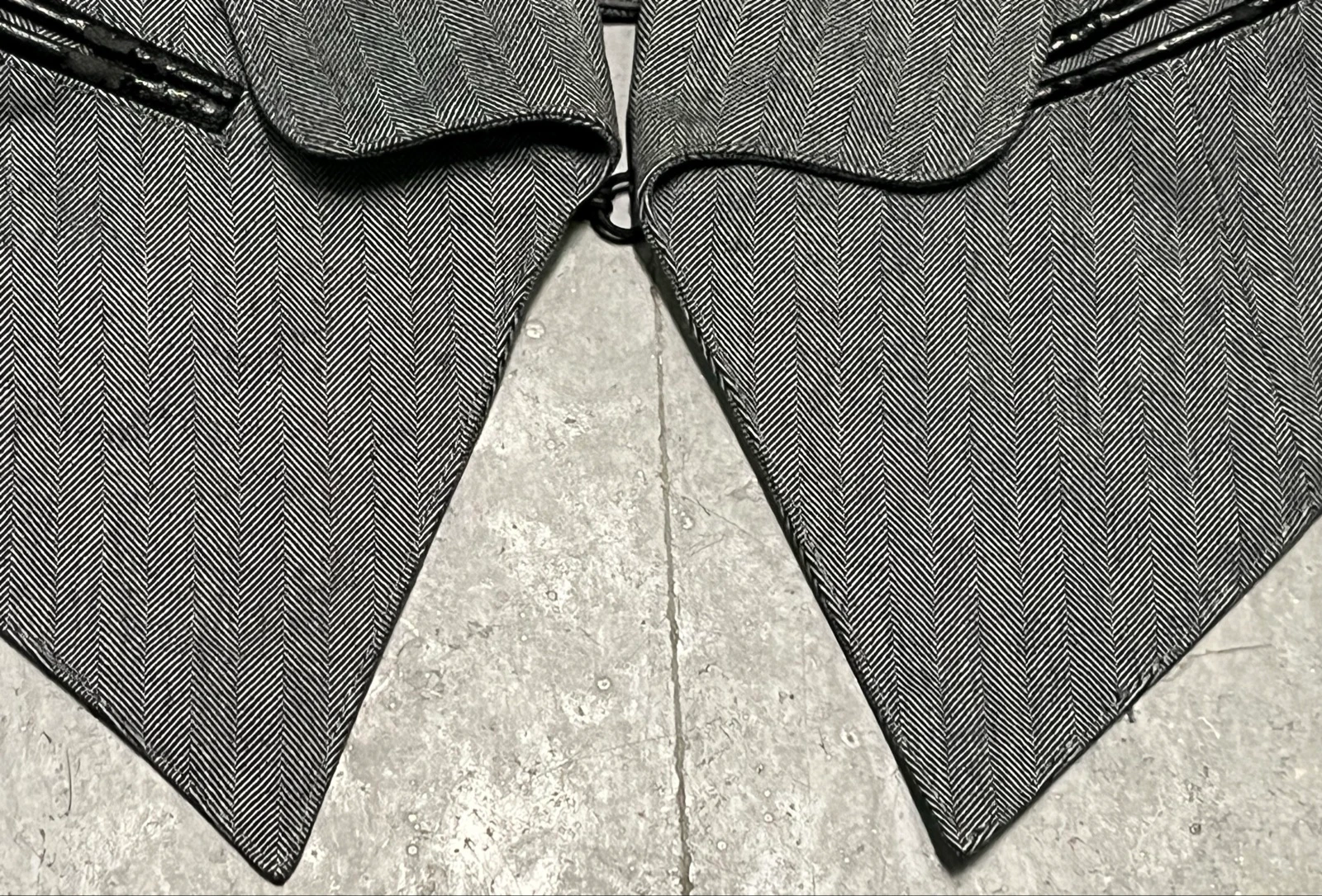 Gray Herringbone Vest – photo 14